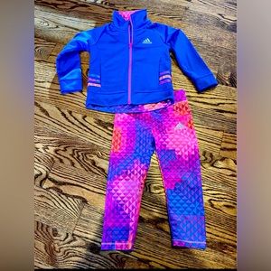 2T Adidas Matching track Suit Outfit